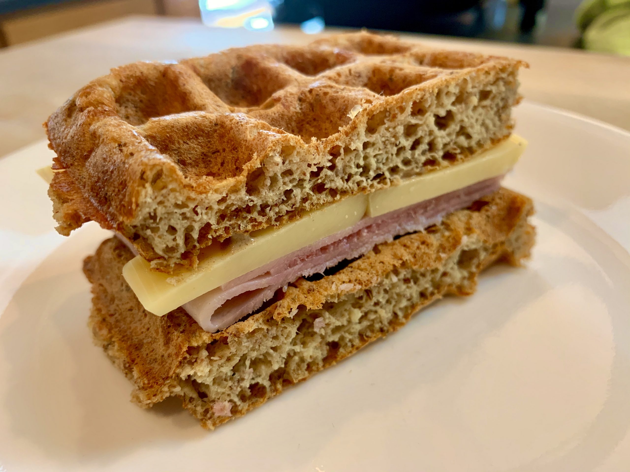 Easy Sourdough Keto Chaffle Recipe - Keto Cooking Wins